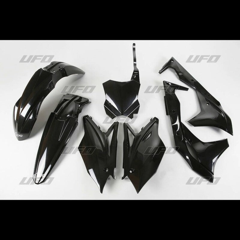 Kit de Plástica UFO negro Kawasaki KX250F UFO KAKIT225@001