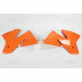 Plásticos laterales de radiador UFO KTM naranja KT03040-127 UFO KT03040#127