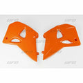Plásticos laterales de radiador UFO KTM naranja KT03044-127 UFO KT03044#127