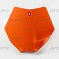 Portanúmeros delantero UFO KTM naranja KT03071-127 UFO KT03071#127