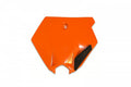 Portanúmeros delantero UFO KTM naranja KT03078-127 UFO KT03078#127