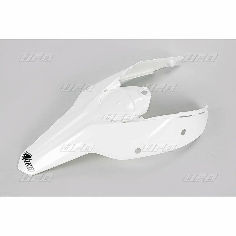 Guardabarros trasero con paneles laterales UFO KTM blanco KT03094-047 UFO KT03094#047