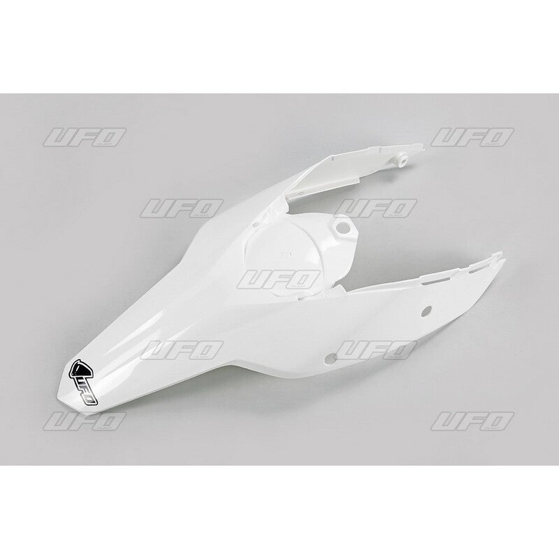 Guardabarros trasero con paneles laterales UFO KTM blanco KT04021-047 UFO KT04021-047