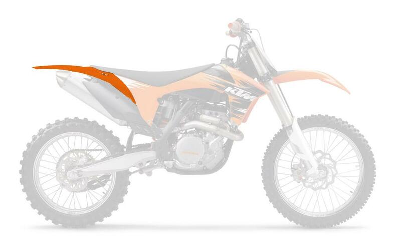 Guardabarros trasero UFO KTM naranja KT04024-127 UFO KT04024#127
