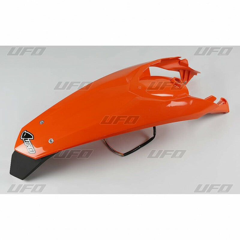 Guardabarros Trasero UFO + Portamatrículas Orange KTM UFO KT04027#127
