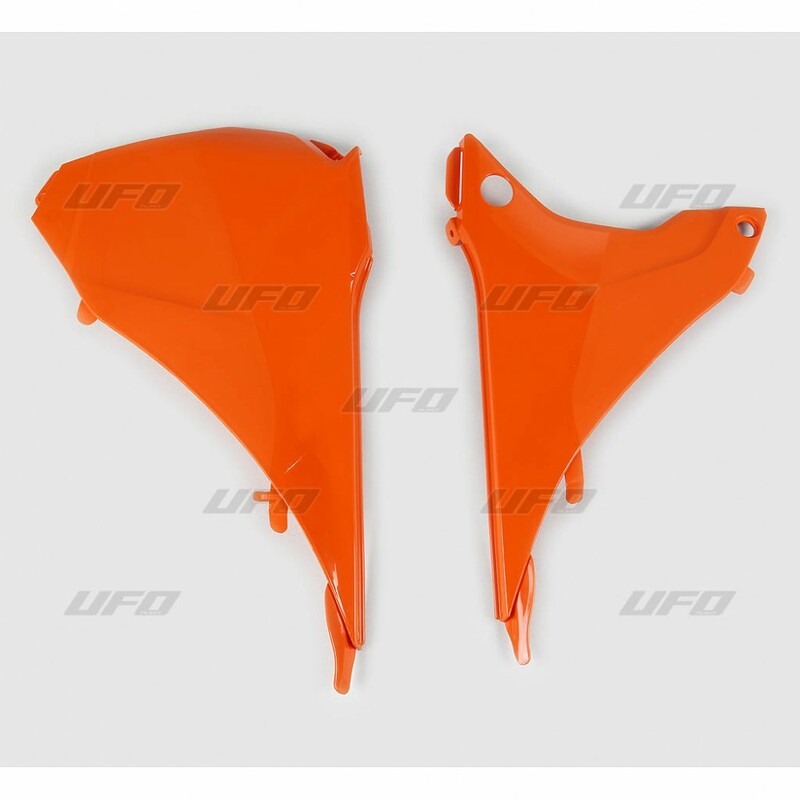 Tapa caja filtro aire UFO KTM naranja KT04054-127 UFO KT04054#127