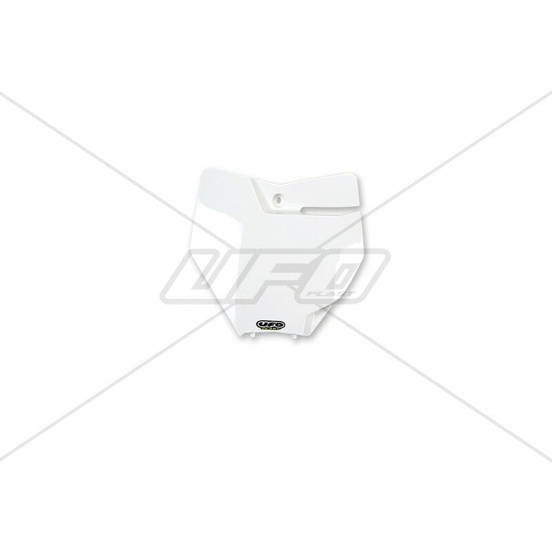 Portanúmeros delantero UFO KTM blanco KT04063-047 UFO KT04063#047
