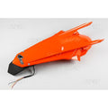 Guardabarros trasero con portamatrículas LED UFO KTM naranja KT04070-127 UFO KT04070-127