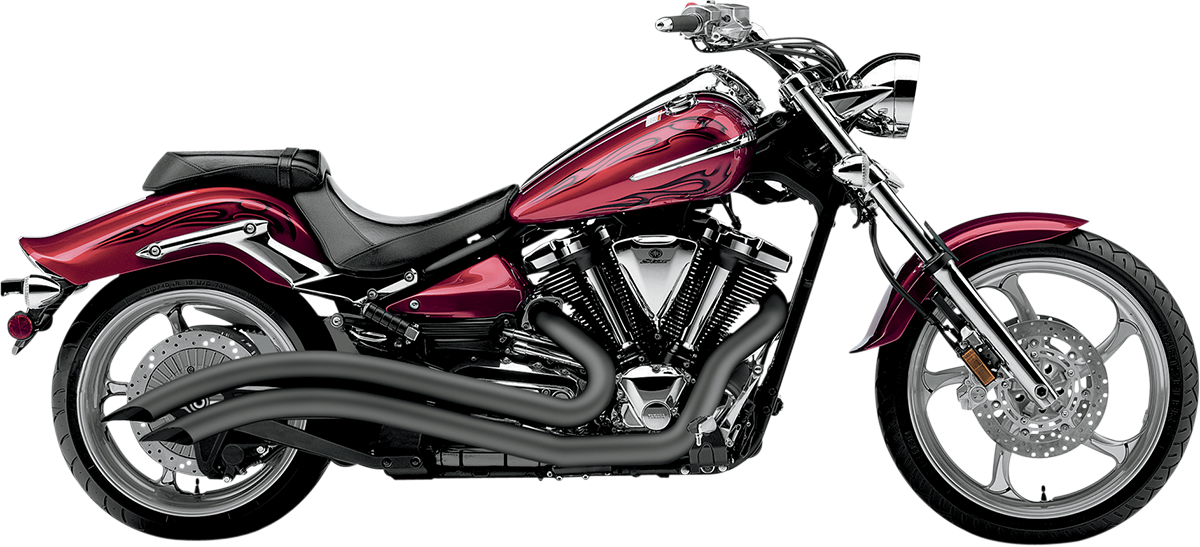 COBRA SPEEDSTER SWEPT EXHAUST EXHAUST SSTR SW BK RAIDR