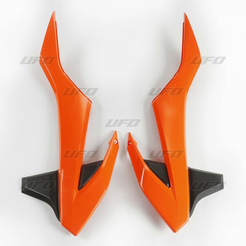 Paneles laterales de radiador UFO KTM naranja KT04085-999 UFO KT04085999