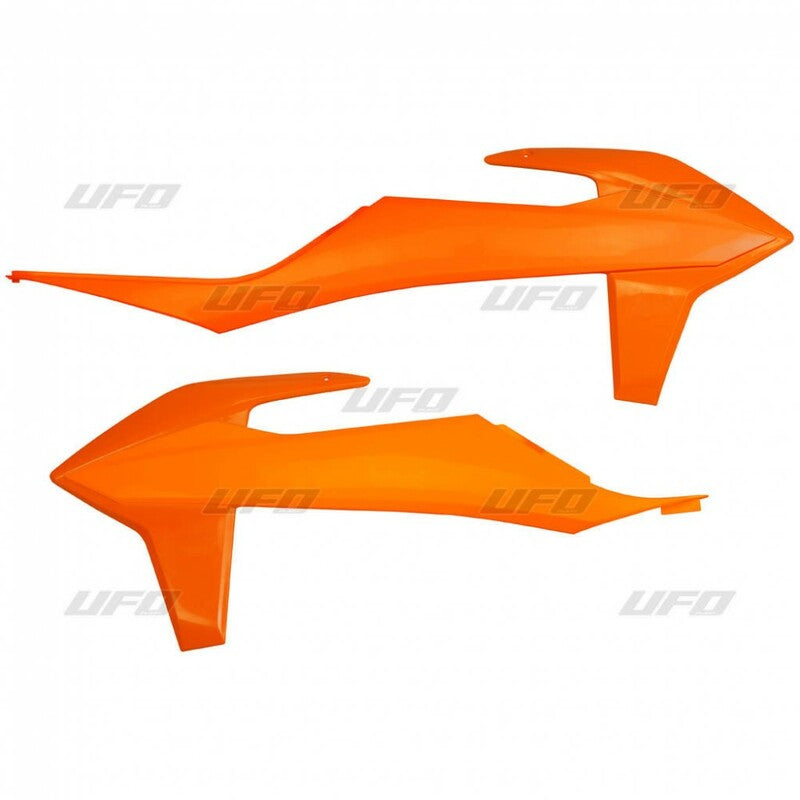 Plásticos laterales de radiador UFO naranja neon KTM SX/SX-F UFO KT04092#FFLU