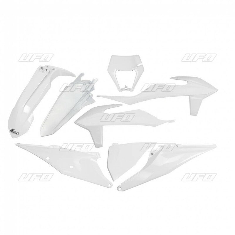 Kit plástica UFO blanco KTM EXC/EXC-F UFO KTKIT527@042