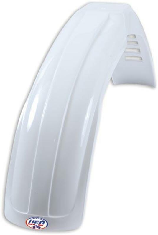 Guardabarros delantero UFO cross-enduro grande 125cc-250cc-500cc (1978-1983) ME08004-W Color Blanco UFO ME08004#W
