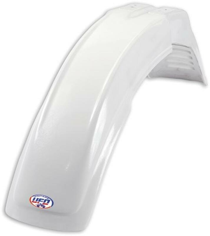 Guardabarros delantero universal UFO cross-enduro (1983-1989) blanco ME08006-W UFO ME08006#W