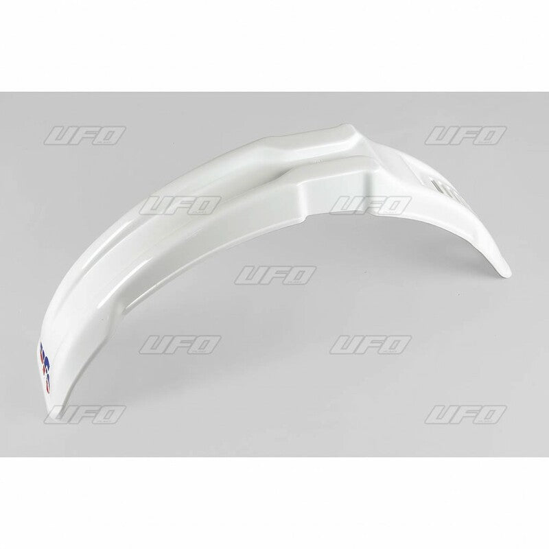 Guardabarros delantero universal UFO Husqvarna 80cc-125cc, Accossato 80cc, Aim 80cc blanco ME08011-W UFO ME08011#W