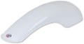 Guardabarros trasero universal UFO cross 50cc-75cc-80cc (1970-1974) blanco ME08021-W UFO ME08021#W