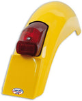 Guardabarros trasero universal UFO enduro con luz 50cc-80cc-125cc (1975-1979) amarillo ME08025-D UFO ME08025#D