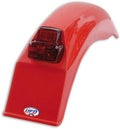 Guardabarros trasero enduro con luz 125cc-250cc-500cc (1979-1989), Villa ME08026-B Color Rojo UFO ME08026#B