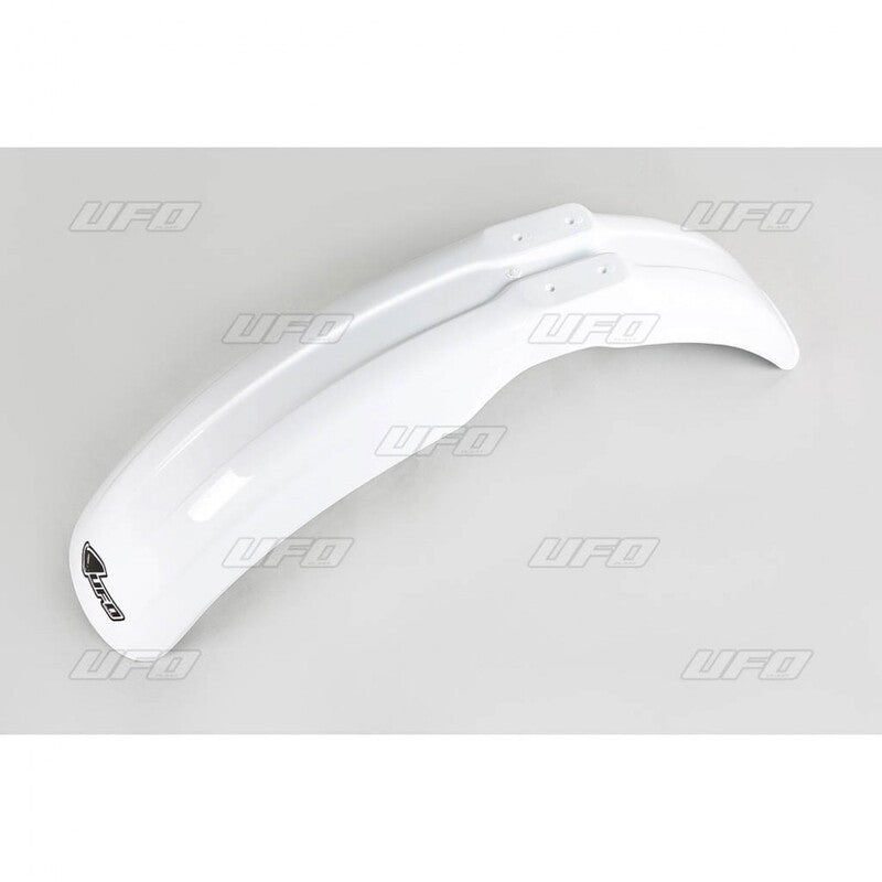 Guardabarros delantero universal UFO 125-250-500 cross-enduro blanco PA01008-041 UFO PA01008-041