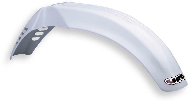 Guardabarros delantero universal UFO 500-600 cross-enduro blanco PA01014-041 UFO PA01014#041