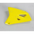 Plásticos laterales de radiador UFO Suzuki amarillo SU03969-102 UFO SU03969#102