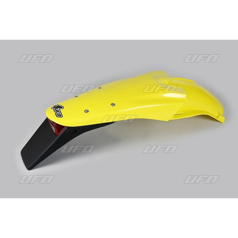 Guardabarros trasero con piloto UFO Suzuki amarillo SU03984-102 UFO SU03984-102
