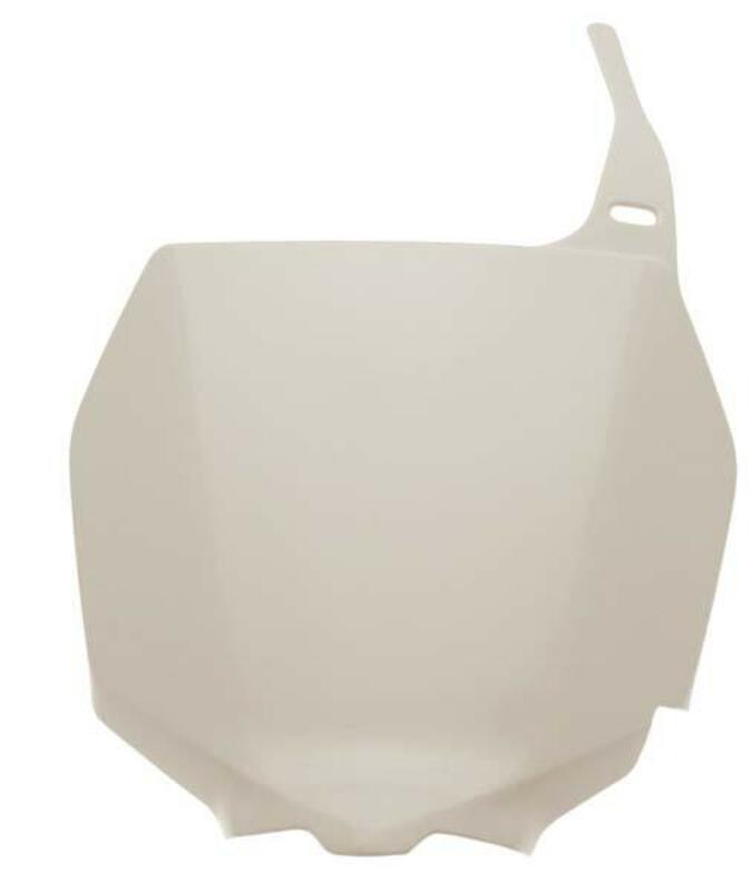 Portanúmeros delantero UFO Suzuki blanco SU03989-041 UFO SU03989#041