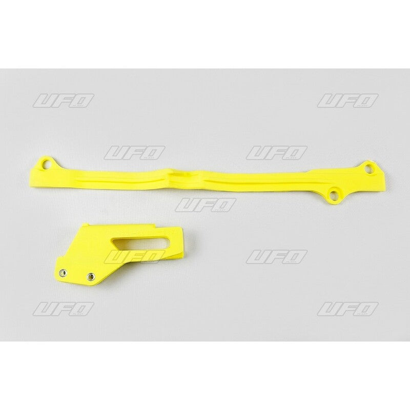 Guiacadenas + patín UFO Suzuki amarillo SU04924-102 UFO SU04924-102