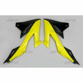 Plásticos laterales de radiador UFO color OEM 2018 Suzuki RM-Z450 UFO SU04941#999