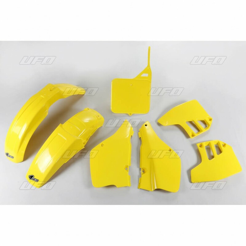 Kit de Plástica UFO Color OEM amarillo Suzuki RM250 UFO SUKIT398@999