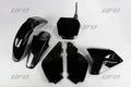 Kit de Plástica UFO Negro Suzuki RM85 UFO SUKIT405@001