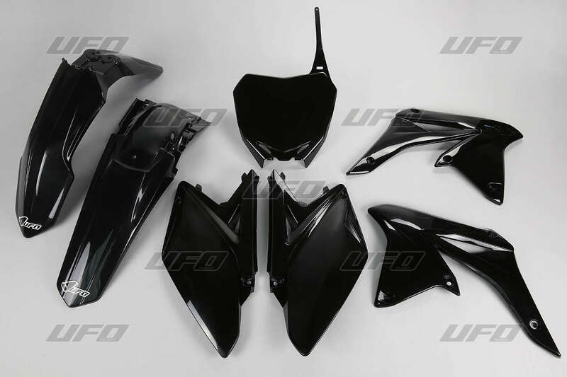 Kit de Plástica UFO Negro Suzuki RM-Z250 UFO SUKIT411@001