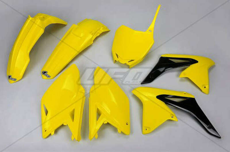 Kit plástica completo UFO Suzuki color original SUKIT416-999K UFO SUKIT416@999K