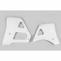 Plásticos laterales de radiador UFO Yamaha blanco YA02815-046 UFO YA02815#046