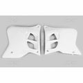 Plásticos laterales de radiador UFO Yamaha blanco YA02856-046 UFO YA02856#046