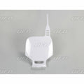UFO Front Number Plate White YamahaYZ80/85 UFO YA02874#046