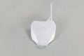 Portanúmeros delantero UFO Yamaha blanco YA03823-046 UFO YA03823#046