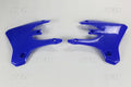 Plásticos laterales de radiador UFO Yamaha azul YA03861-089 UFO YA03861#089