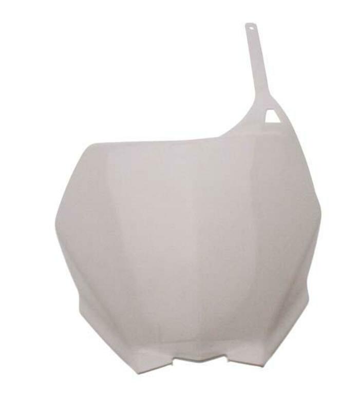 Portanúmeros delantero UFO Yamaha blanco YA03880-046 UFO YA03880#046