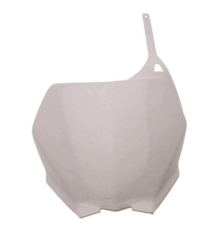 Portanúmeros delantero UFO Yamaha blanco YA04832-046 UFO YA04832#046