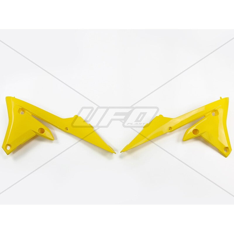 Plásticos laterales de radiador UFO Yamaha amarillo YA04838-101 UFO YA04838-101