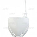 Porta-números delantero UFO blanco Yamaha YZ65 UFO YA04869#046