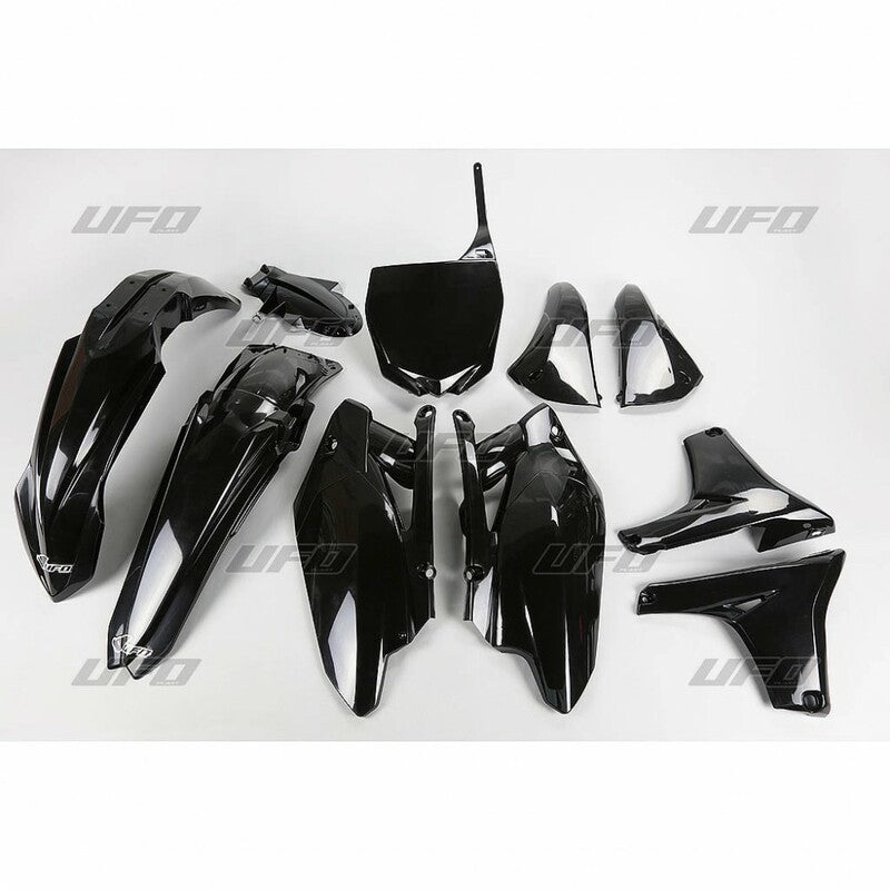 UFO Plastic Kit Black Yamaha YZ450F UFO YAKIT311@001