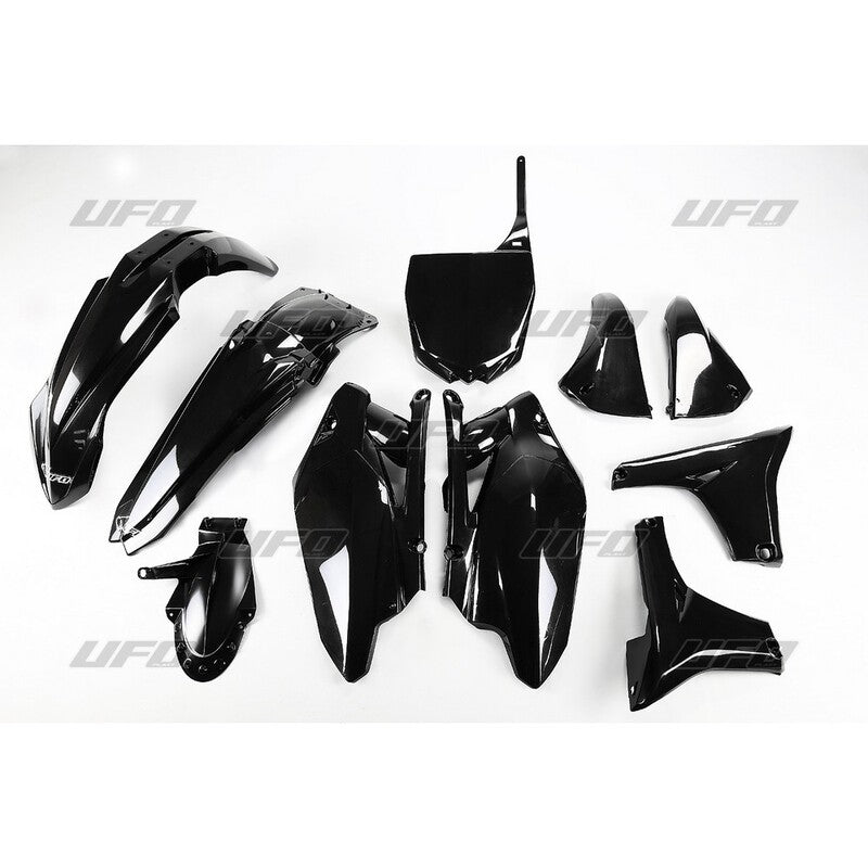 Kit plástica completo UFO Yamaha negro YAKIT317-001 UFO YAKIT317-001