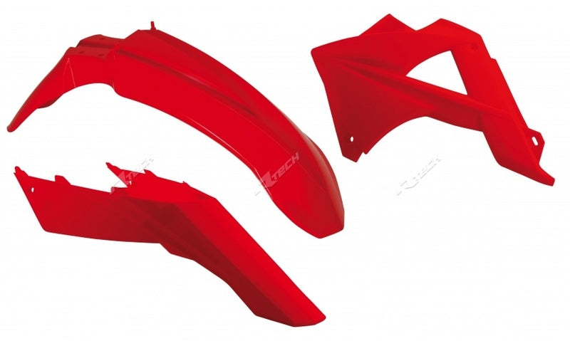 RACETECH Plastic Kit OEM Color Red Gas Gas EC125/250/300/450 FSR RACETECH R-KITGAS-OEM-403