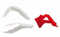 Kit plastica RACETECH OEM Color Blanco/Rojo Gas Gas EC125 / 250 / 300 / 450 FSR RACETECH R-KITGAS-OEM-404