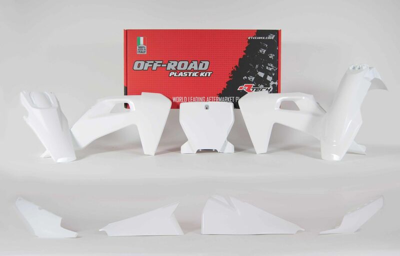 RACETECH Plastic Kit OEM Color 2019 Husqvarna TC/FC RACETECH R-KITHSQ-BN0-599