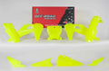 RACETECH Plastic Kit Neon Yellow Husqvarna TC/FC RACETECH R-KITHSQ-GF0-599