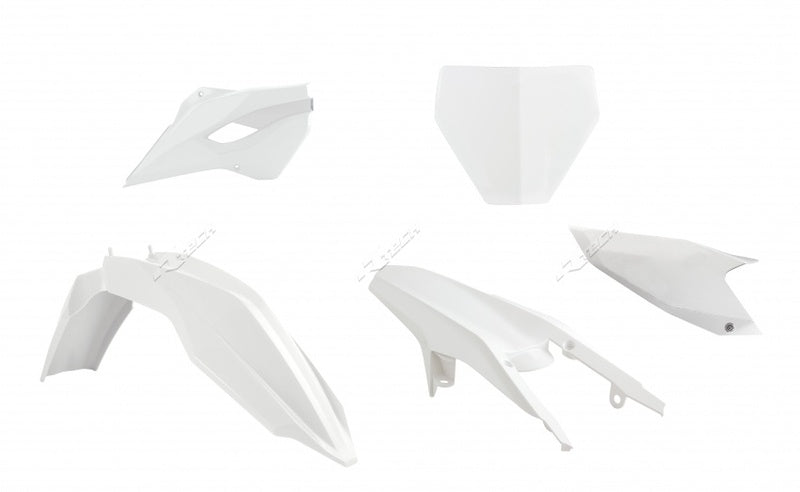 Kit plastica RACETECH OEM Color Blanco Husqvarna TC85 RACETECH R-KITHSQ-OEM-509