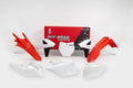 RACETECH Plastic Kit OEM Color (2017) Orange/White/Black KTM RACETECH R-KITKTM-OEM-526